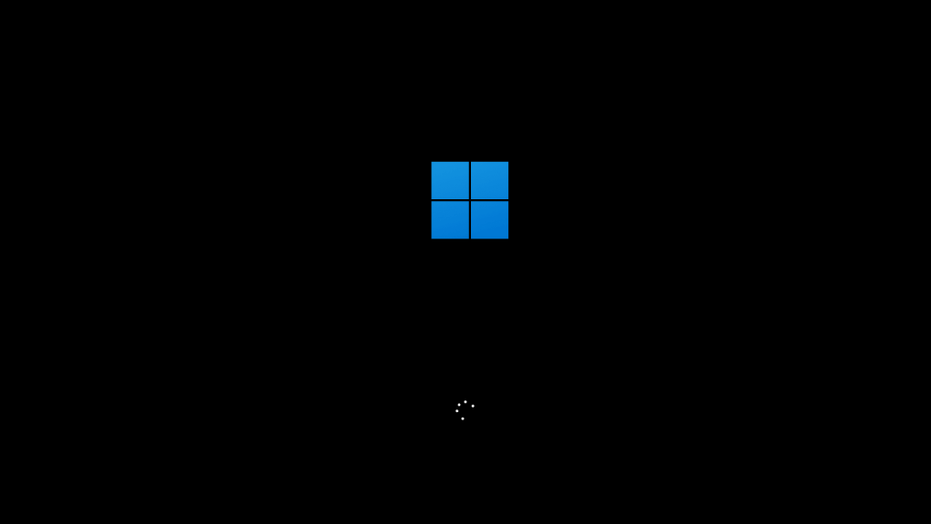 Windowsの起動画面