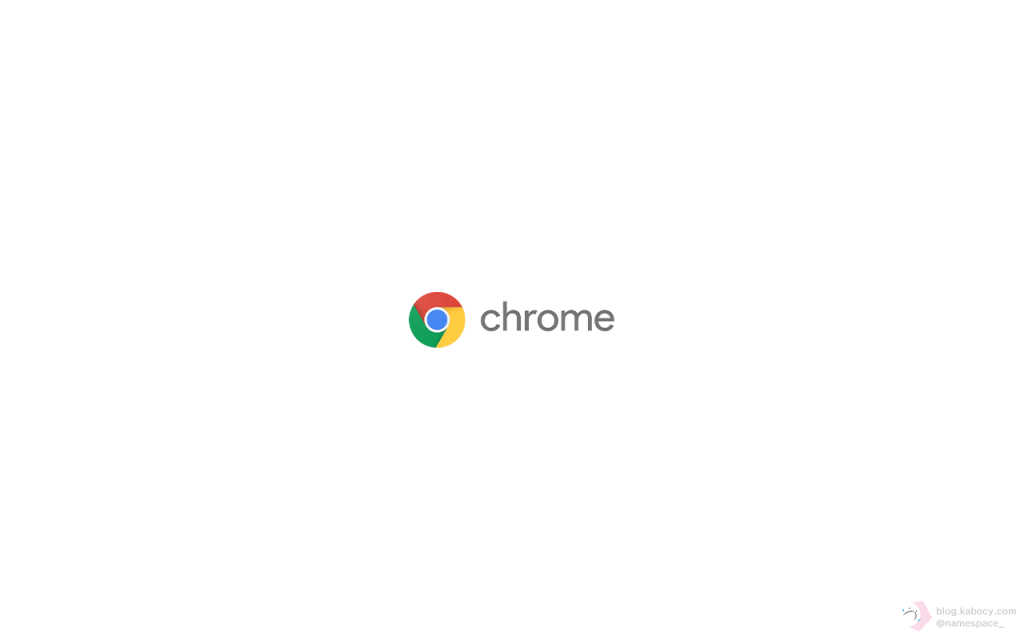 Chrome OS Flexの起動画面