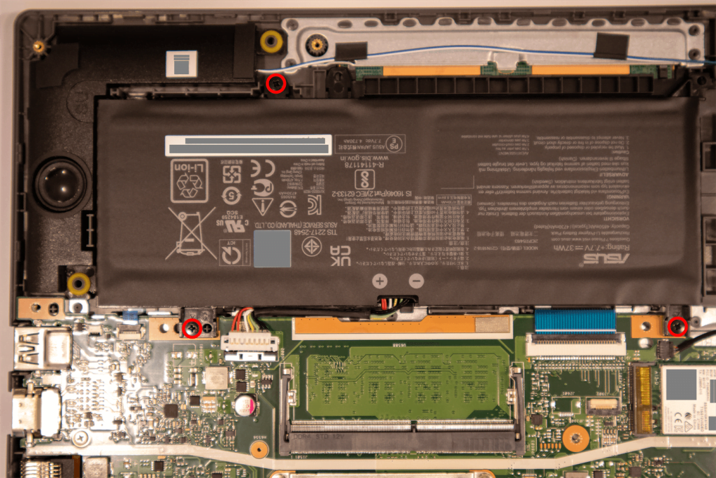 ASUS VivoBook 15 M515のバッテリー