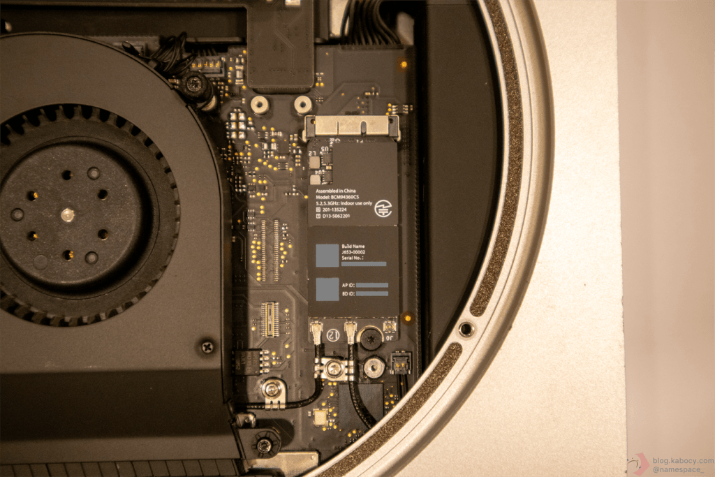 超目玉 M.2 NGFF NVMe PCIe x4 SSD → late 2014 版 Mac mini A1347 増設キット 変換 アダプター 