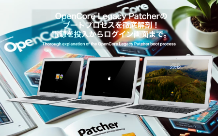 OpenCore Legacy Patcherのブートプロセスを徹底解剖！―電源を投入してからログイン画面が表示されるまで。